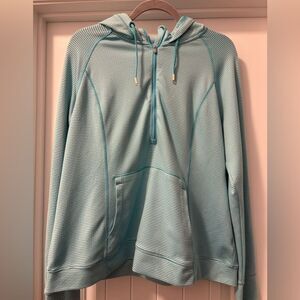 Tangerine Women’s Half Zip Pullover Lightweight Hoodie Size XXL